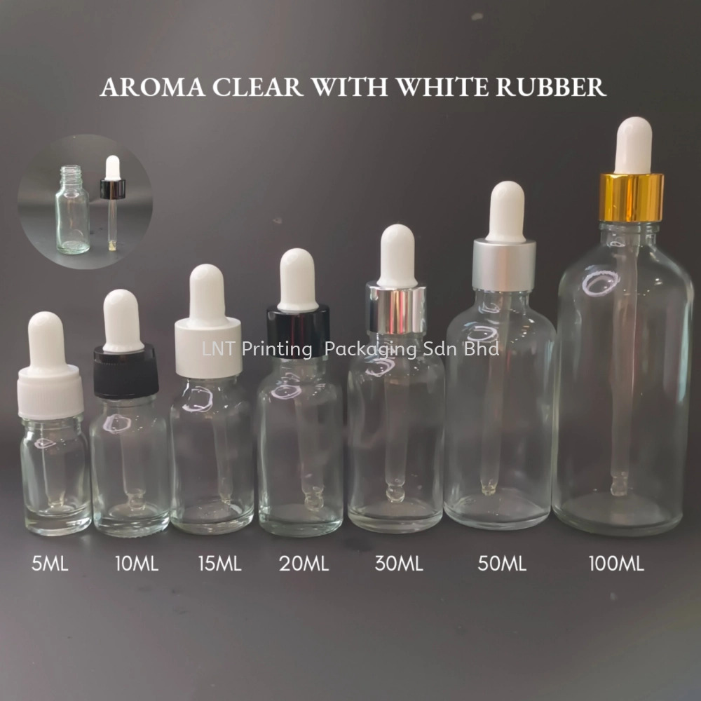 Aroma Clear With White Rubber