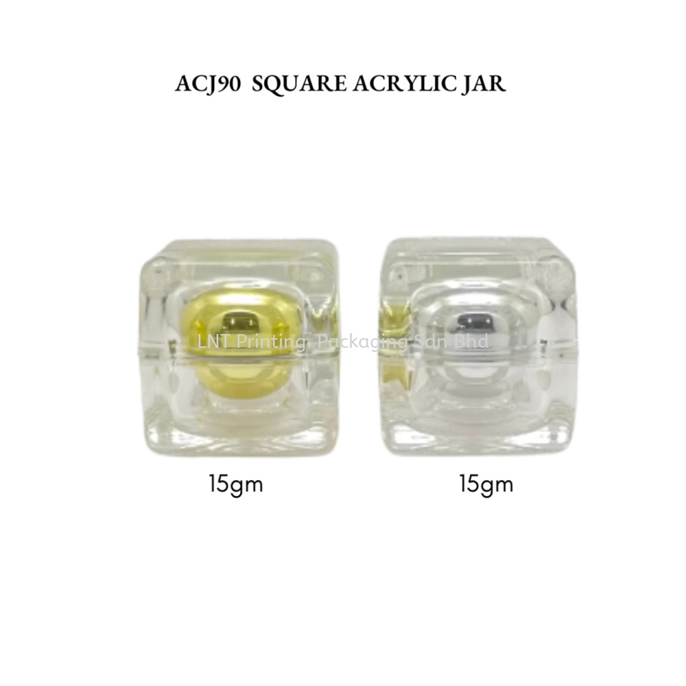 ACJ90 SQUARE ACRYLIC JAR