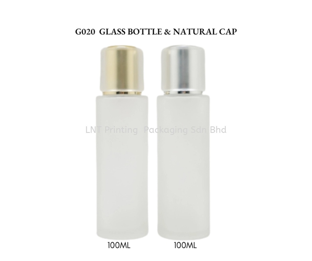 G020 100ML GLASS BOTTLE