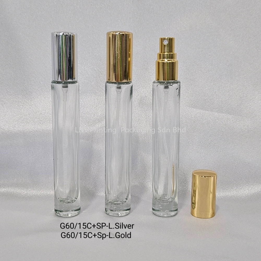 15ml Clear Round Perfume Bottle