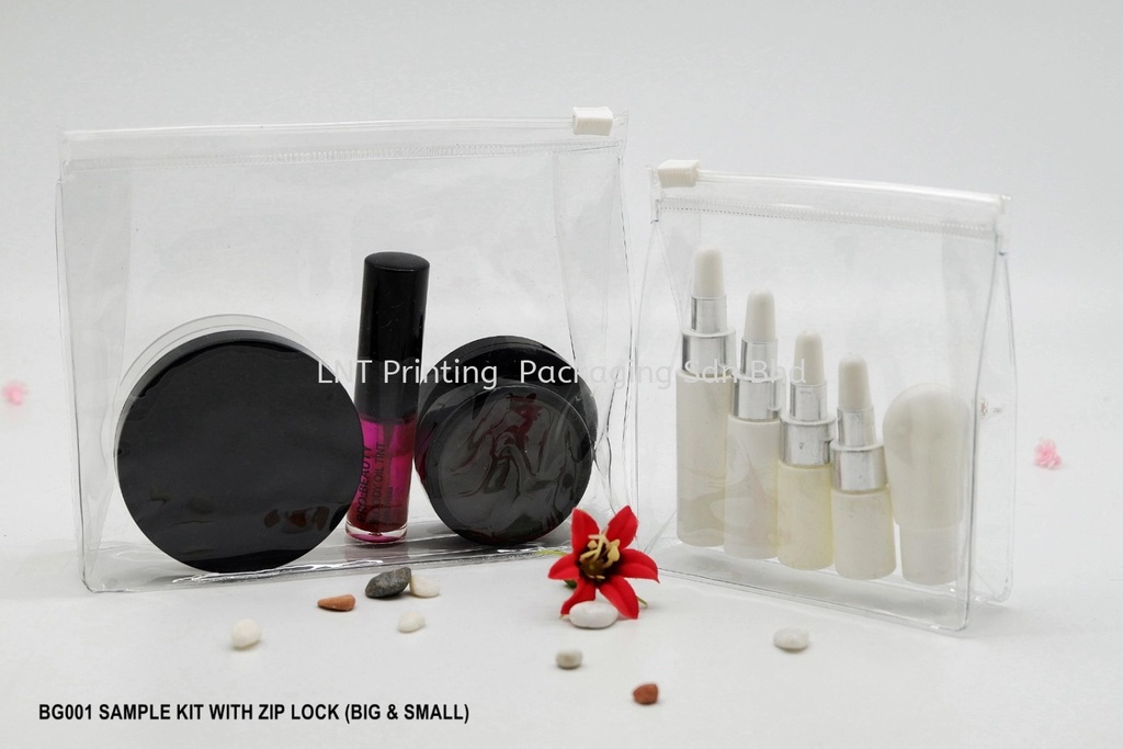 [Travel Bag] BG001 SAMPLE KIT WITH ZIP LOCK