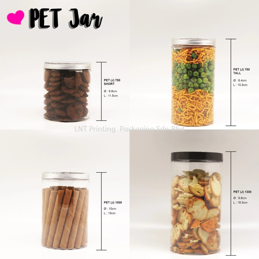 [Food Packaging] FOOD PET JAR (FOOD CONTAINER)