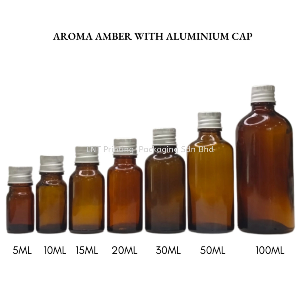 Aroma Amber Aluminium Cap