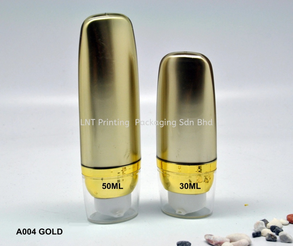 A004 GOLD AIRLESS BOTTLE