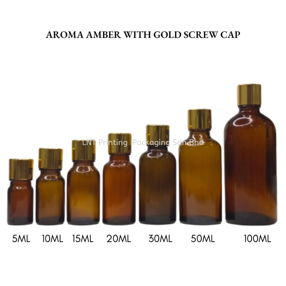 Aroma Amber Light Gold Screw Cap