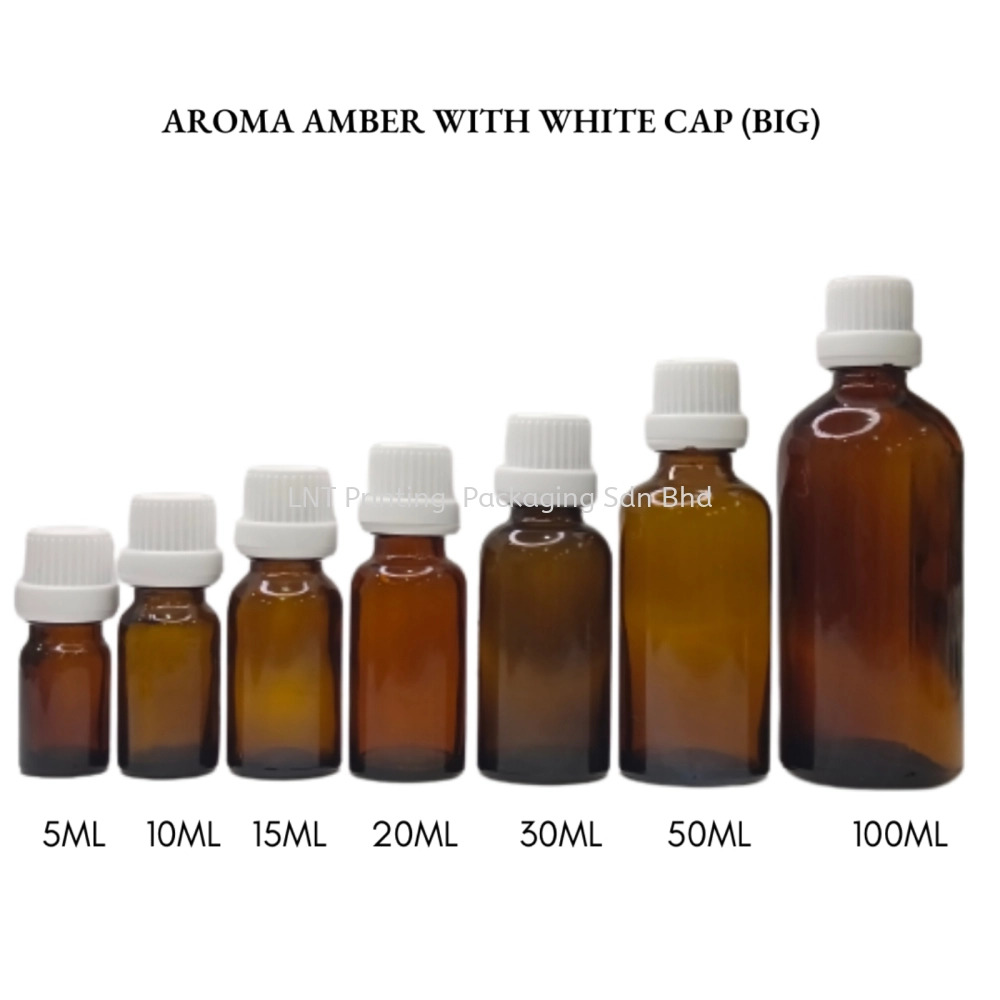 Aroma Amber White PP Cap (Big)