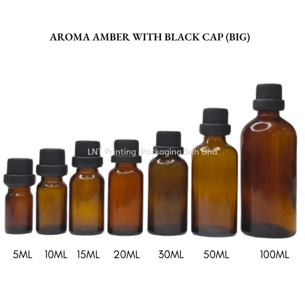 Aroma Amber Black Cap (Big)
