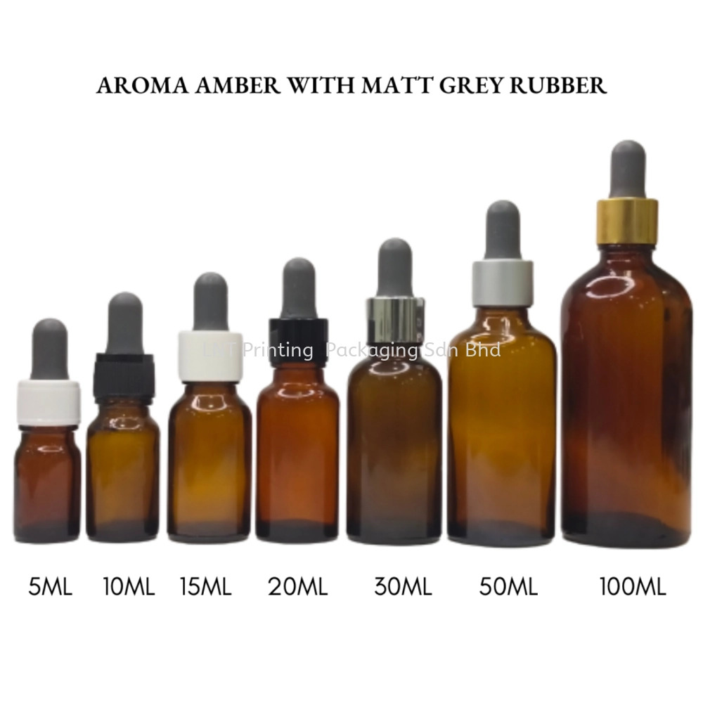 [AROMA AMBER] Aroma Amber Matt Grey Rubber