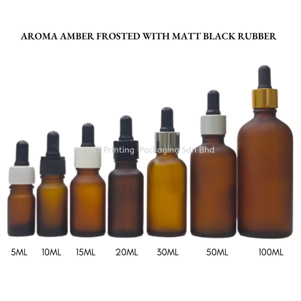 [Aroma Amber Frosted] Aroma Amber Frosted Matt Black Rubber