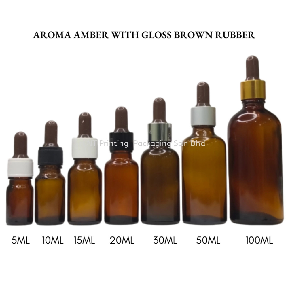 [AROMA AMBER] Aroma Amber Gloss Brown Rubber