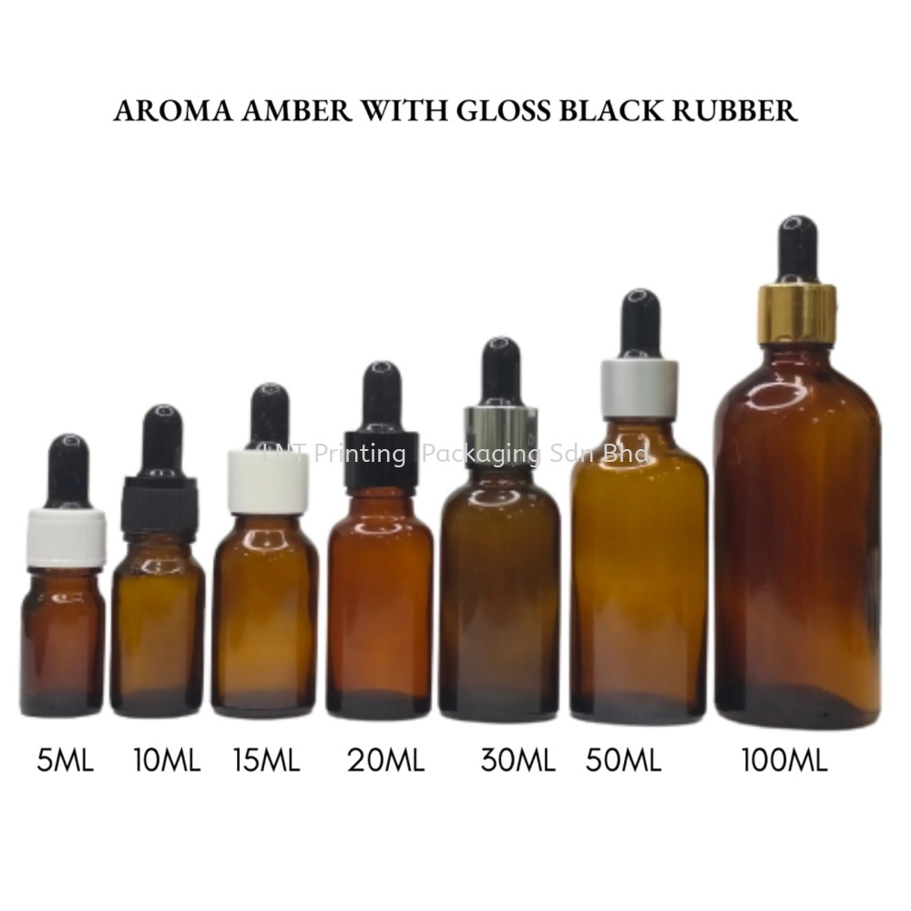 Aroma Amber Gloss Black Rubber