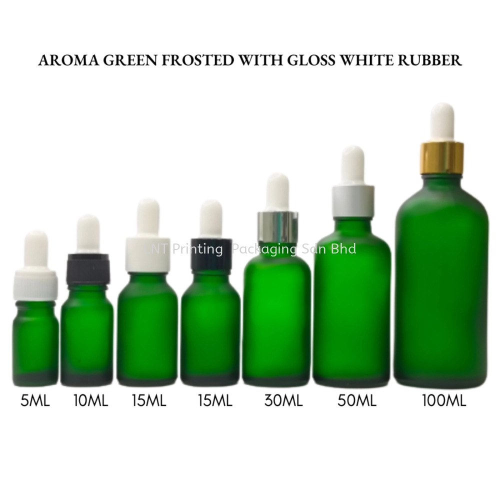 Aroma Green Frosted with White Gloss Rubber