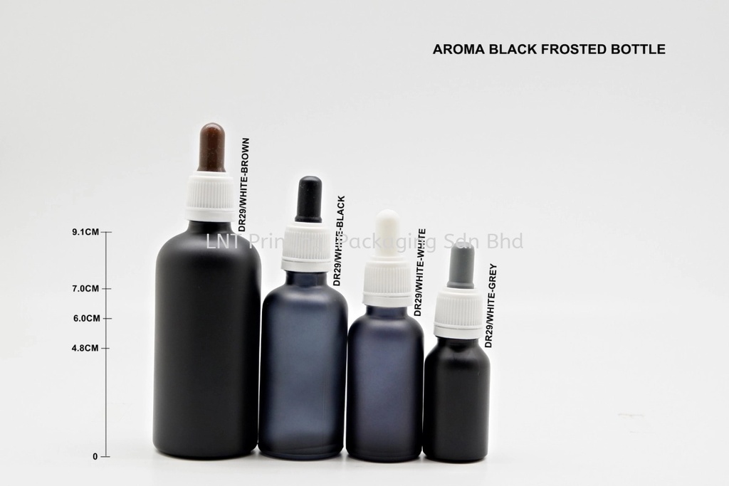 [Aroma Bottle] AROMA BLACK FROSTED BOTTLE