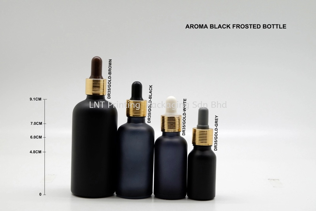 [Aroma Bottle] AROMA BLACK FROSTED BOTTLE