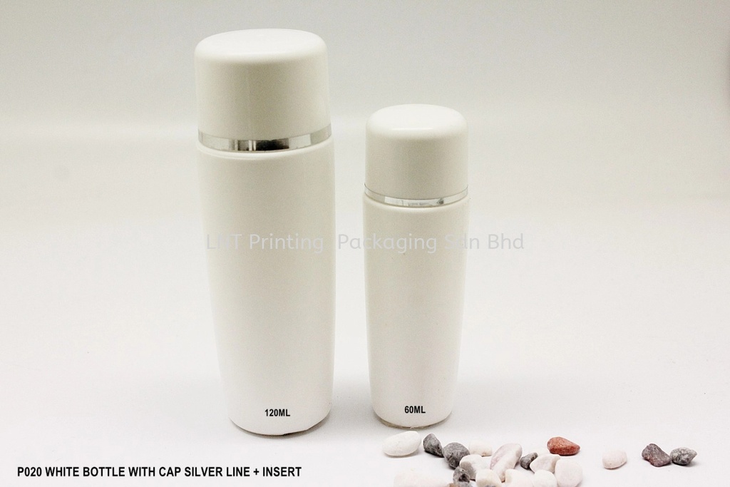 P020 WHITE BOTTLE CAP SL WITH INSERT