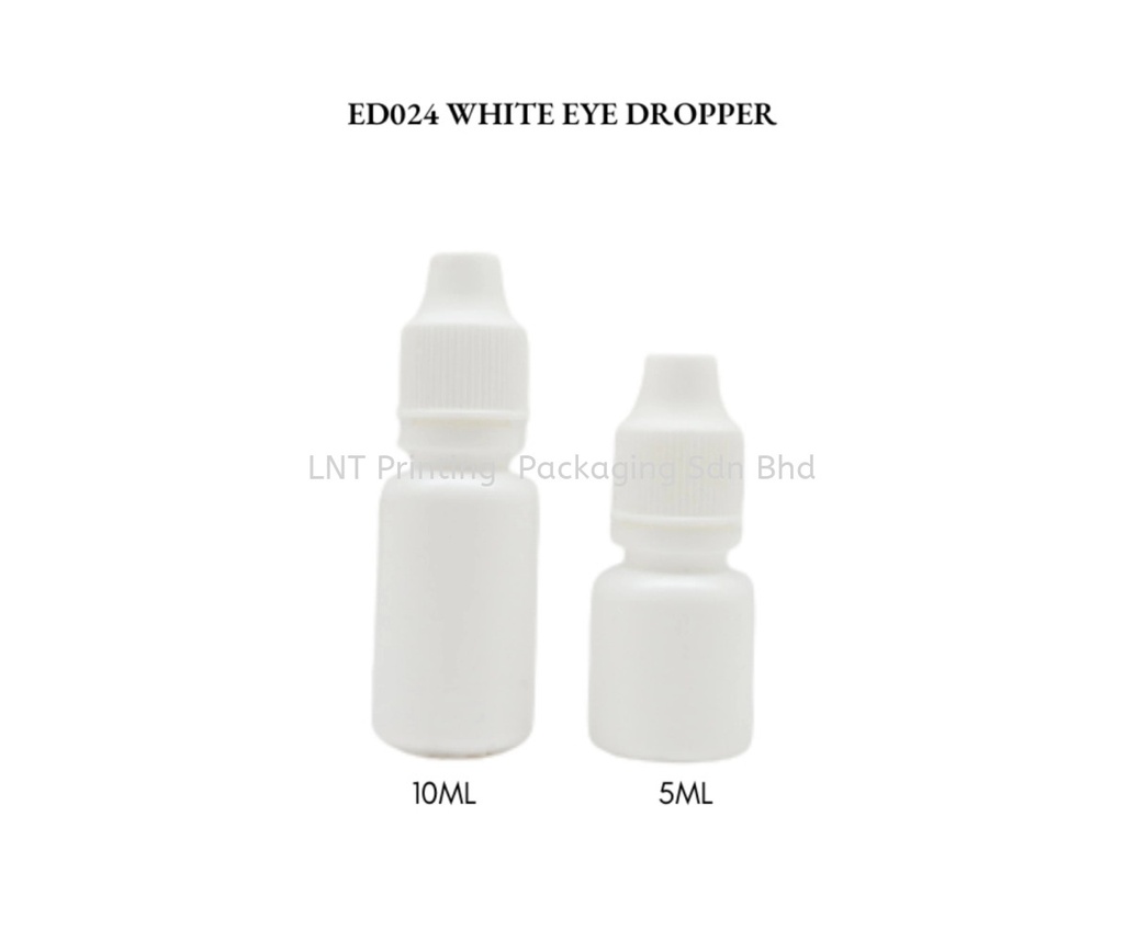 [Medicine Bottle & Eye Dropper] EYE DROPPER (WHITE)