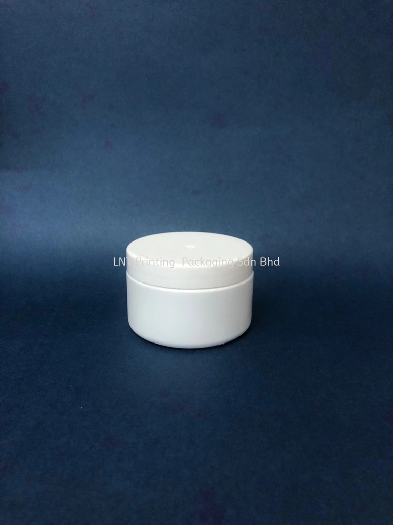 [Plastic Jar] PJ147/140w. 140gm White Plastic Jar
