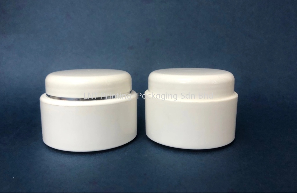 [Plastic Jar] PJ155/30w-SL. 30gm White Plastic Jar