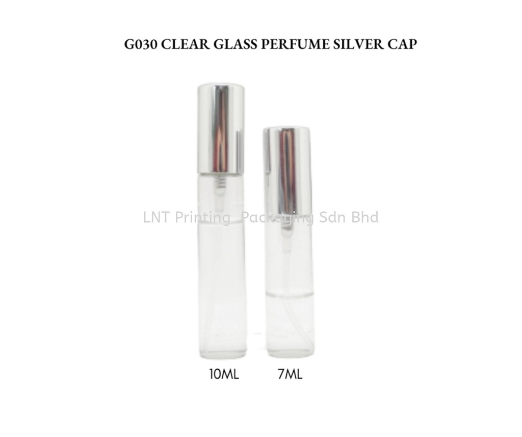 [Perfume Glass Bottle] 10ml,7ml Clear Perfume Bottle