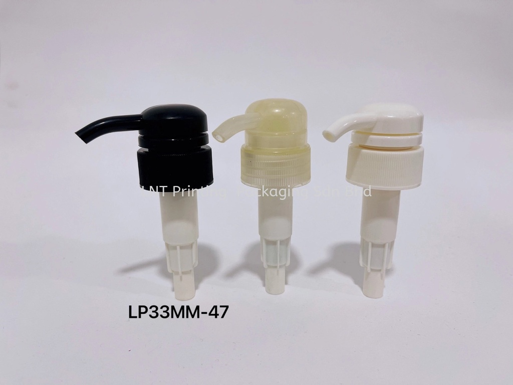 33MM Black,Natural,white Lotion Pump