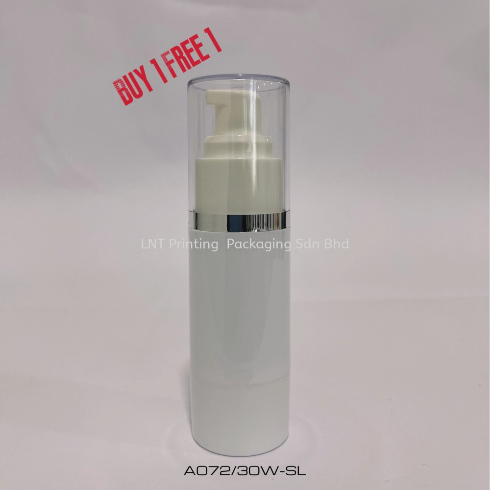 30ml White Airless Bottle