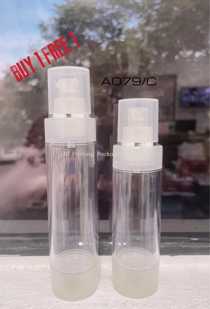 100ml/80ml Clear Airless Bottle
