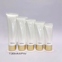 35MM Pearl White Soft Tube With Gold Screw Cap