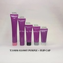 T25MM GLOSSY PURPLE WITH FLIP CAP