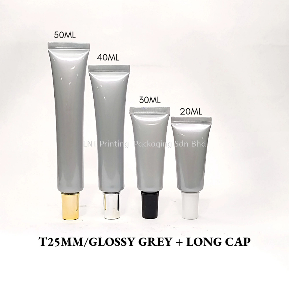 T25MM GLOSSY GREY WITH LONG CAP