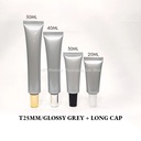T25MM GLOSSY GREY WITH LONG CAP