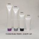 T25MM PEARL WHITE WITH SCREW CAP