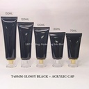 T40MM Glossy Black With Acrylic Cap