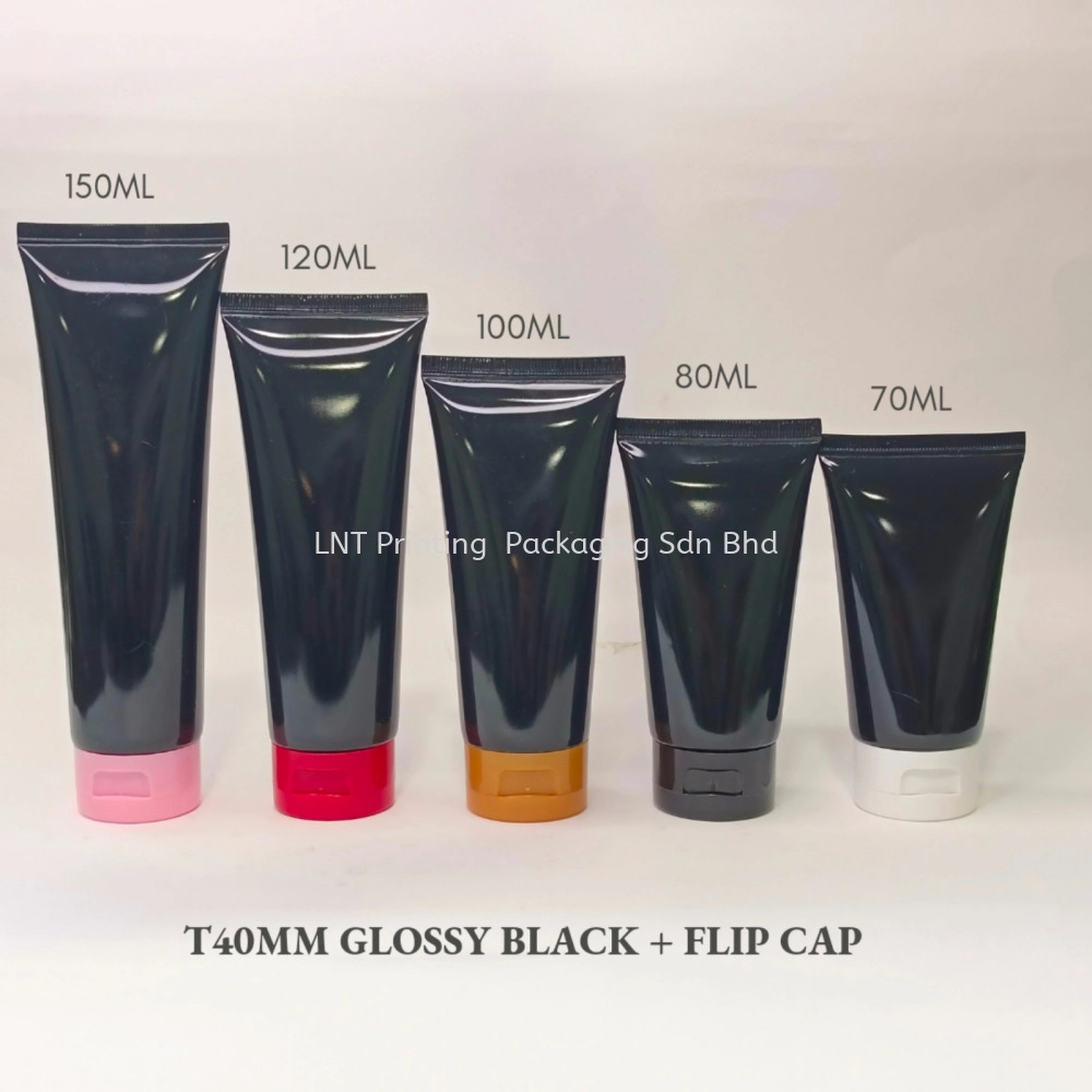 T40MM Glossy Black With Flip Cap