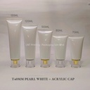 T40MM Pearl White Soft Tube