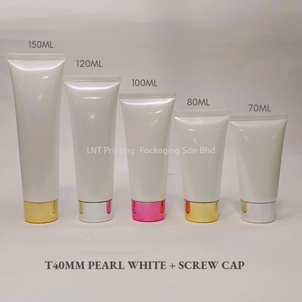 [T40MM PEARL WHITE] T40MM Pearl White with Screw Cap