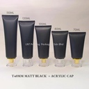 T40MM Matt Black With Acrylic Cap