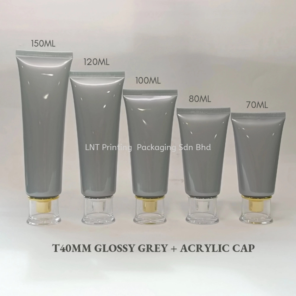 [T40MM GLOSSY GREY] T40MM Glossy Grey With Acrylic Cap