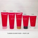 T40MM Gloss Red With Flip Cap