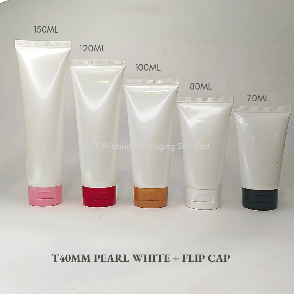 T40MM Pearl White With Flip Cap