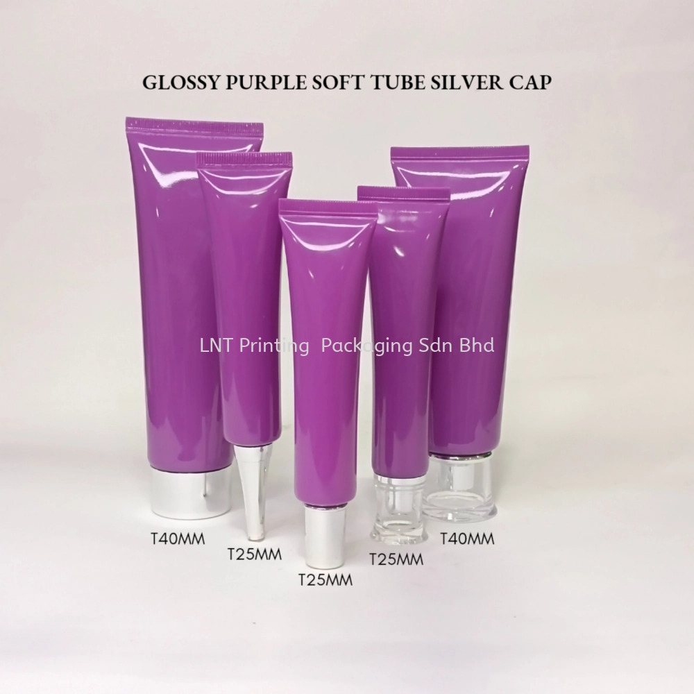 Glossy Purple Soft Tube/Set