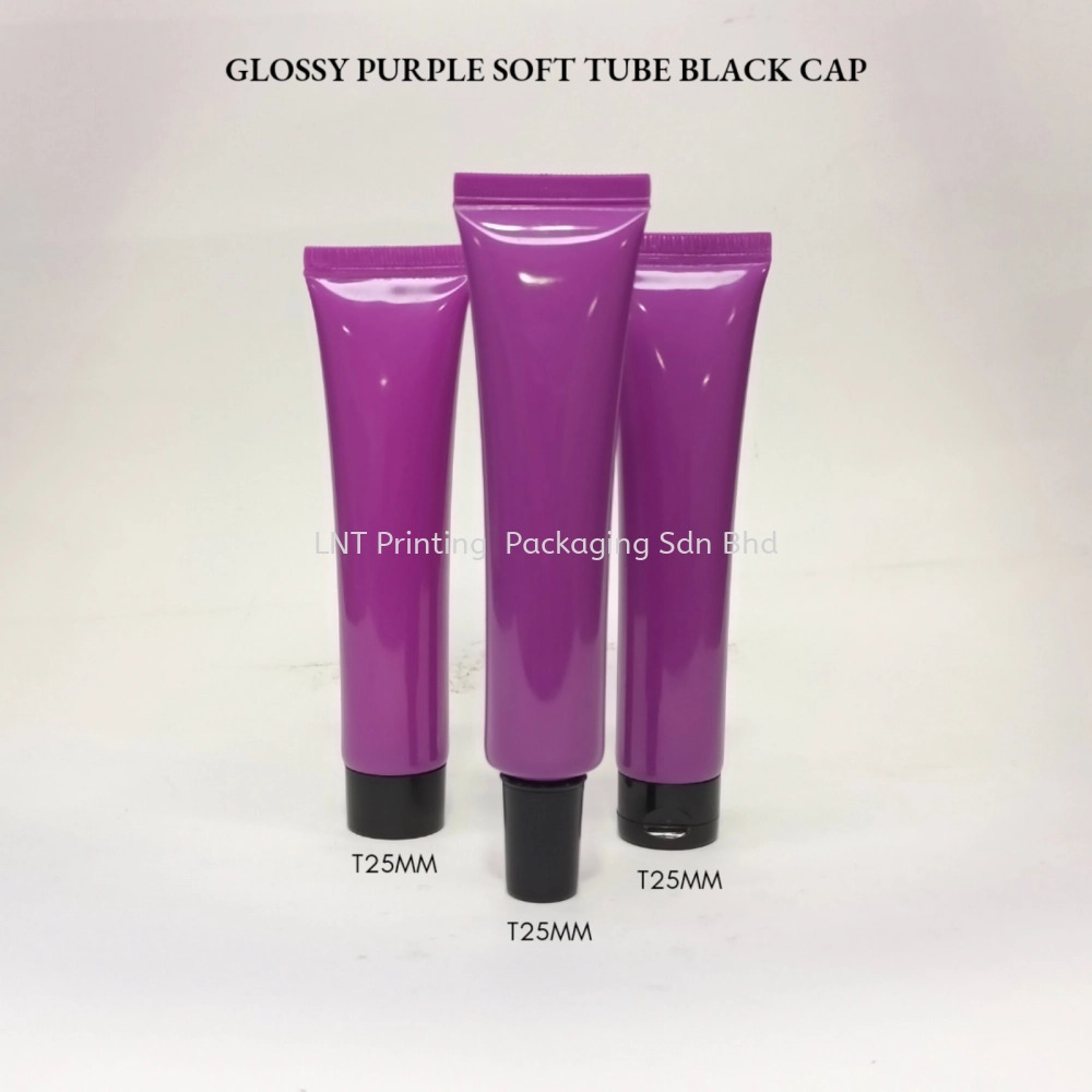 [SET ITEM] Glossy Purple Soft Tube/Set