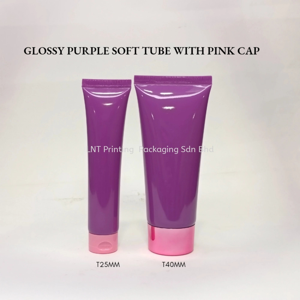 [SET ITEM] Glossy Purple Soft Tube/Set
