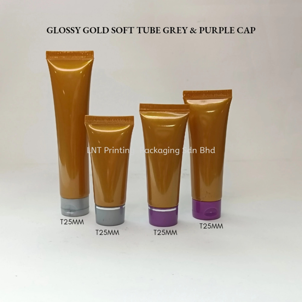 [SET ITEM] Glossy Gold Soft Tube/Set