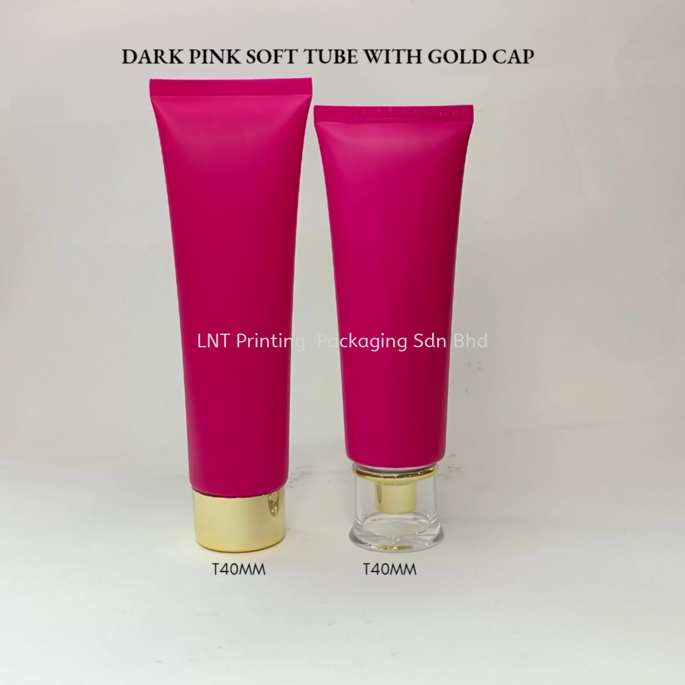 [SET ITEM] Dark Pink Soft Tube/Set